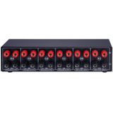 B032 2-in 4-out Power Amplifier Sound Switcher Speaker  Lossless Sound Quality 300W Per Channel Switch Distributor Comparator with Headset Monitoring Function / Audio Input