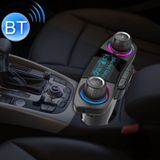 BT06 Dual USB Charging Smart Bluetooth 4.0 + EDR FM Transmitter MP3 Music Player Car Kit with 1.3 inch LED Screen  Support Bluetooth Call  TF Card & U Disk