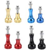 PULUZ CNC Aluminum Thumb Knob Stainless Bolt Nut Screw Set for GoPro HERO9 Black / HERO8 Black / Max / HERO7  DJI OSMO Action  Xiaoyi and Other Action Cameras(Gold)