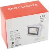 10W High Power Floodlight Lamp  White LED Light  AC 85-265V  Luminous Flux: 900lm