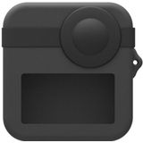 PULUZ for GoPro Max Dual Lens Caps Case + Body Silicone Protective Case(Black)