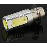 BA15D 10W White 300LM 4 LED COB Car Stop Brake Light Front Rear Turn Signal Lights for Motorcycle / Vehicles  DC 12V