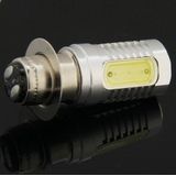 BA15D 10W White 300LM 4 LED COB Car Stop Brake Light Front Rear Turn Signal Lights for Motorcycle / Vehicles  DC 12V