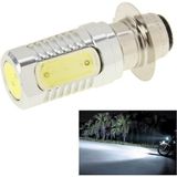 BA15D 10W White 300LM 4 LED COB Car Stop Brake Light Front Rear Turn Signal Lights for Motorcycle / Vehicles  DC 12V