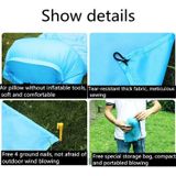 Outdoor Waterproof Air Pillow Picnic Mat Carrying Ground Sand Beach Grass Mat  Style:Double(Random Color)