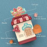 Children Multifunctional Self-Rolling Coin Piggy Bank Cartoon Safe  Colour: Western Restaurant