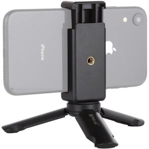 PULUZ Mini Plastic Tripod + Universal Phone Clamp Bracket  For iPhone  Galaxy  Huawei  Xiaomi  Sony  HTC  Google and other Smartphones