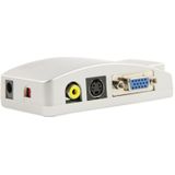 High Resolution VGA Video Conversion VGA to Video S-Video / PC to TV (VGA to AV ) Converter Box