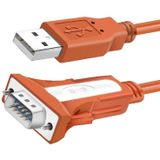 D.Y.TECH USB to RS232 Serial Cable(Yellow White 1.8M)