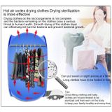 Foldable Free Installation Portable Household Mini Clothes Dryer(Blue)