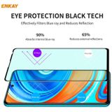 For Redmi Note 9S/Note 9 Pro 5 PCS ENKAY Hat-Prince 0.26mm 9H 6D Curved Full Screen Eye Protection Green Film Tempered Glass Protector