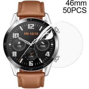 D46mm 50 stks TPU Ronde HD Zachte Hydrogel Film Watch Screen Protector