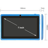 7.0 inch Tablet PC  512MB+4GB  Android 4.2.2  360 Degree Menu Rotation  Allwinner A33 Quad-core  Bluetooth  WiFi(Blue)