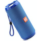 T&G TG621 Portable Waterproof 3D Stereo Wireless Speaker  Support FM Radio / TWS / TF Card(Blue)