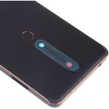 Battery Back Cover with Camera Lens & Side Keys & Fingerprint Sensor for Nokia 6.1 / 6 (2018) / 6 (2nd Gen)(Black)