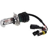 DC12V 35W H4-3 HID Xenon Light Single Beam Super Vision Waterproof Head Lamp with One Cable  Color Temperature: 6000K  Pack of 2