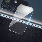 10 PCS For Galaxy A91 0.3mm 2.5D 9H Rear Camera Lens Flexible Tempered Glass Film