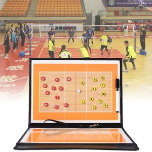 Volleyball Coach Board  Plate Handball Coaching Sets Volley Ball Equipment Training Magnetic Grains & Pen