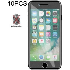10 PCS Non-Full Matte Frosted Tempered Glass Film for iPhone 7 Plus / 8 Plus