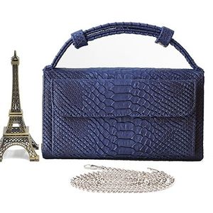 Genuine Leather Women Hand Bag Female Fashion Chain Shoulder Bag Luxury Designer Tote Messenger Bags(Lime blue )