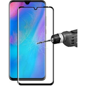 ENKAY Hat-Prince 0.26mm 9H 3D Explosion-proof Full Screen Curved Heat Bending Tempered Glass Film for Huawei P30 Pro (Black)