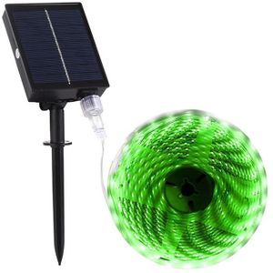 TYN002 5m 150 LEDs Solar Powered Garden Decoration LED Light Strip (Green Light)