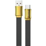 WK WDC-139 3A USB to USB-C / Type-C King Kong Series Data Cable(Gold)
