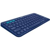 Logitech K380 Portable Multi-Device Wireless Bluetooth Keyboard (Blue)