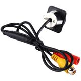 8028 LED 0.3MP Security Backup Parking IP68 Waterproof Rear View Camera  PC7070 Sensor  Support Night Vision  Wide Viewing Angle: 170 Degree(Black)