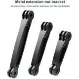 Joint Aluminum Extension Arm Grip Extenter for GoPro HERO9 Black / HERO8 Black /7 /6 /5  Insta360 One R  DJI Osmo Action  Xiaoyi Sport Cameras  Length: 6.8cm