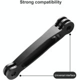 Joint Aluminum Extension Arm Grip Extenter for GoPro HERO9 Black / HERO8 Black /7 /6 /5  Insta360 One R  DJI Osmo Action  Xiaoyi Sport Cameras  Length: 6.8cm