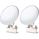 2 PCS Car Multi-functional Blind Spot Side Assistant Mirror  Size:75mm