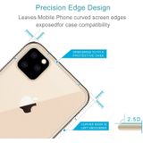 10 PCS For iPhone 11 Pro 9H 2.5D Half - Screen Transparent Mobile Phone Tempered Glass Film Back Film