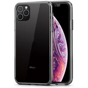 Shockproof TPU + PC Protective Case For iPhone 11 Pro(Transparent Black)