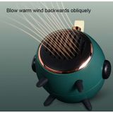 200W Mini Desktop Air Heater Plasma Purification Heater Little Sun CN Plug(Dark Green)