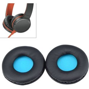 1 Paar Sponge Headphone Beschermhoes voor Sony MDR-ZX600 ZX660 (Blauw)