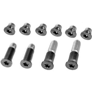 10 in 1 Bottom Cover Screws Set for Macbook Air Retina 13 inch A1932 2018 EMC3184 (Black)