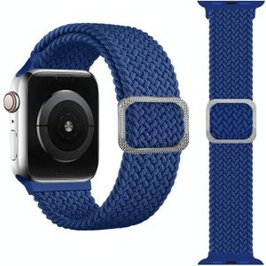 Gesp Gevlochten Elastische Strap Horlogeband voor Apple Watch Series 6 & SE & & 5 & 4 40 MM / 3 & 2 & 1 38mm