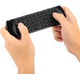 X6 Air Mouse 2.4GHz Wireless Keyboard 3D Gyroscope Sense Remote Controller for PC  Android TV Box / Smart TV  Game Devices (Black)