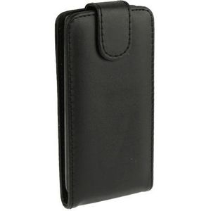 Pure Color Vertical Flip Leather Case for Nokia Lumia 520(Black)