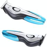 Surker SK-760 6-In-1 Electric Hair Clipper Retro Oil Head Engraving Electric Clippers Smart Trimmer Set(Blue Black )