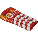 Children Water Inflatable Floating Row Surfboard  Size: 114 x 60cm(Red Flower)