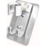 2 PCS Space Aluminium Showerhead Holder Traceless Adjustable Bath Shower Bracket