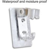 2 PCS Space Aluminium Showerhead Holder Traceless Adjustable Bath Shower Bracket
