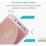 10 PCS 0.26mm 9H 2.5D Arc Edge Tempered Glass Film for Galaxy J7 Pro / J730