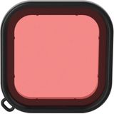 PULUZ Square Housing Diving Color Lens Filter for GoPro HERO8 Black(Pink)