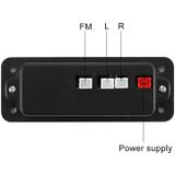 Car 5V 2x3W Audio MP3 Player Decoder Board FM Radio TF USB 3.5mm AUX  with Bluetooth and Recording Call Function
