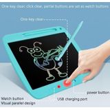 Children LCD Painting Board Electronic Highlight Written Panel Smart Charging Tablet  Style: 11.5 inch Monochrome Lines (Blue)