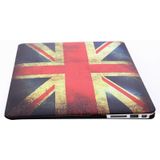 Retro UK Flag Pattern Frosted Hard Plastic Protective Case for Macbook Air 11.6 inch