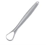 Oral Cleaning Stainless Steel Tongue Scraper  Specification:14.6 × 2.4 cm